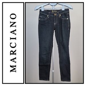 Marciano – Jeans skinny foncés pour femme, taille 27